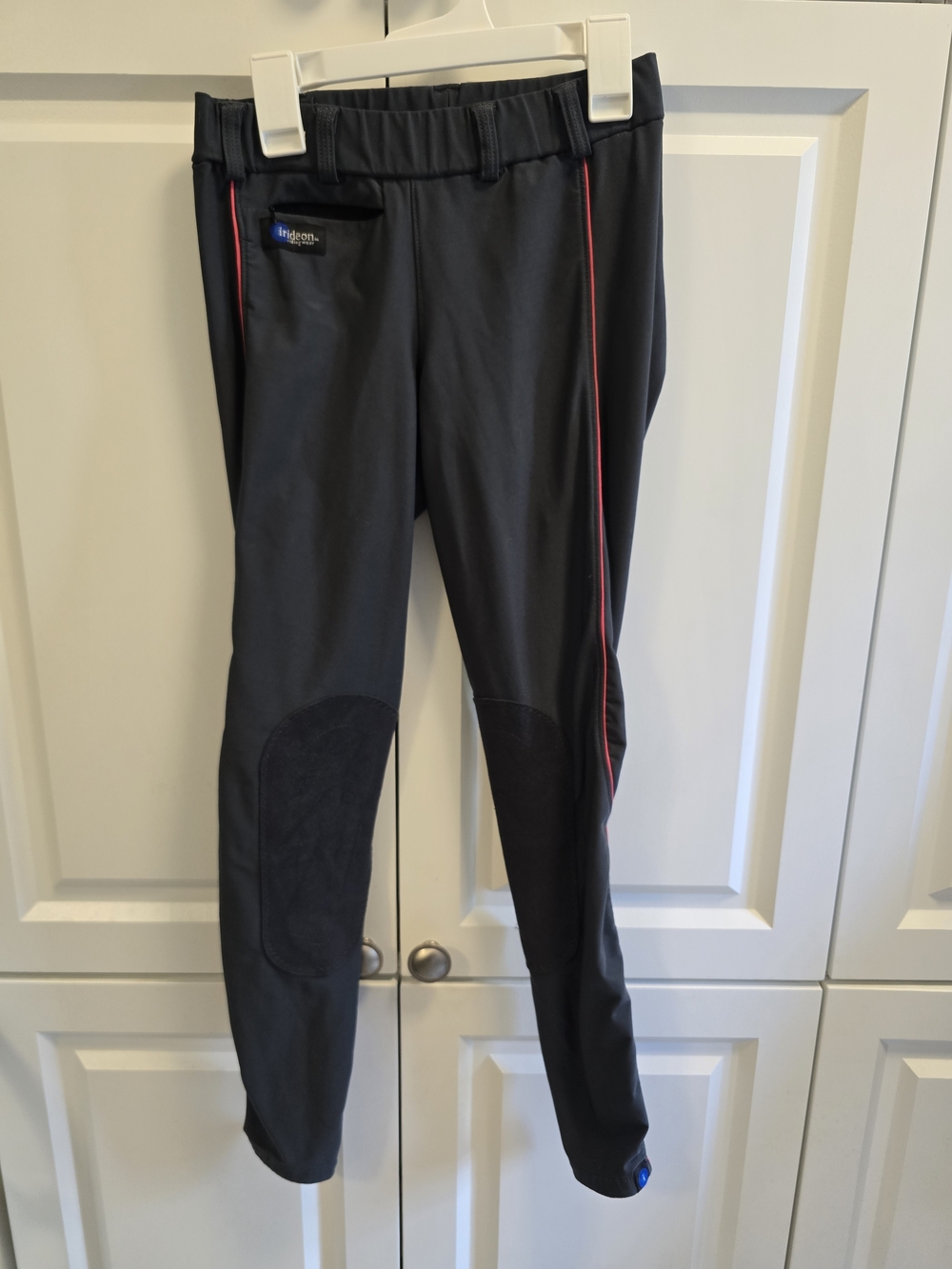 Irideon Cadence Riding Tights Women's Small Tall ST Knee Patch Breeches Grey